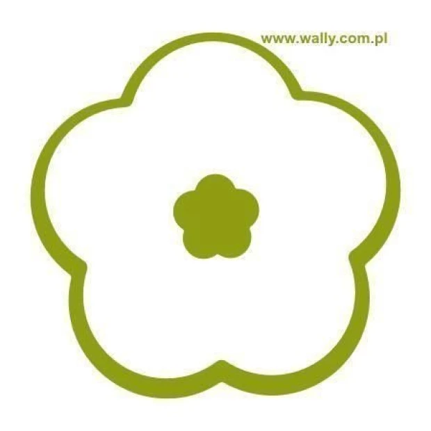 Stylish klasik 086 painting template in a soft green shade, perfect for adding a touch of freshness.