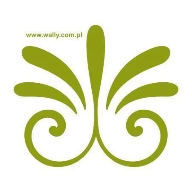 Elegant klasik 268 painting template in green, perfect for a stylish living room or bedroom.