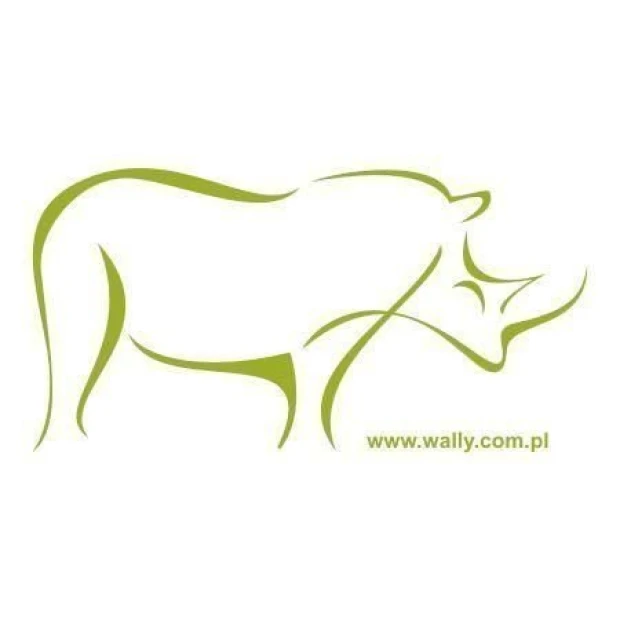 Rhino painting template 56 in a modern children\'s room, adding energy and joy to the space.