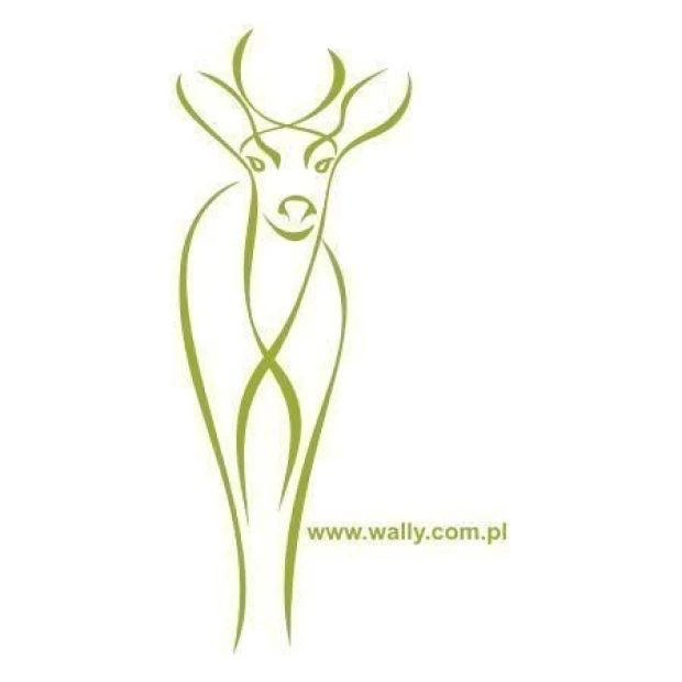 Elegant deer painting template 23 in soft green, perfect for modern interiors or cozy spaces.