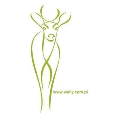 Elegant deer painting template 23 in soft green, perfect for modern interiors or cozy spaces.