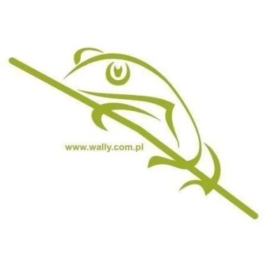 Stylish frog painting template in a fresh green shade, perfect for a child\'s room or creative projects.