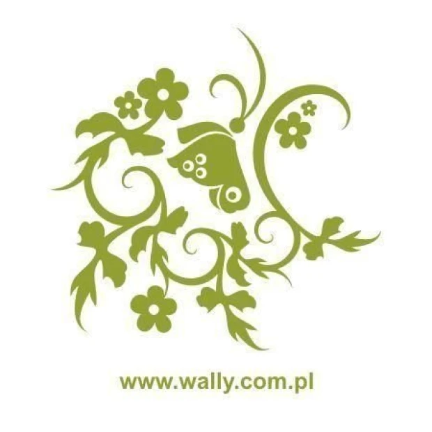 Chinese painting template 28 in soft green shades, perfect for decorating a stylish interior.