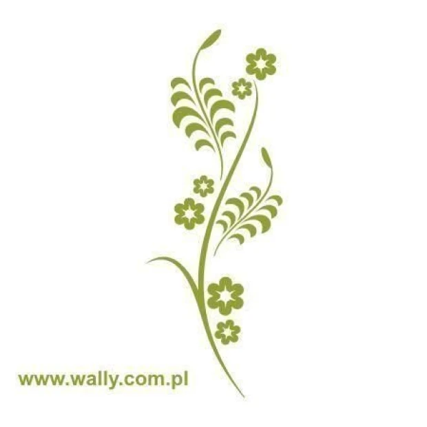 Japanese painting template 96 in soft green shades, perfect for minimalist interiors.
