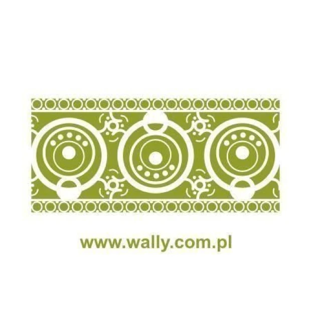 Mexican painting template 84 in vibrant green, perfect for refreshing a boho-style interior.