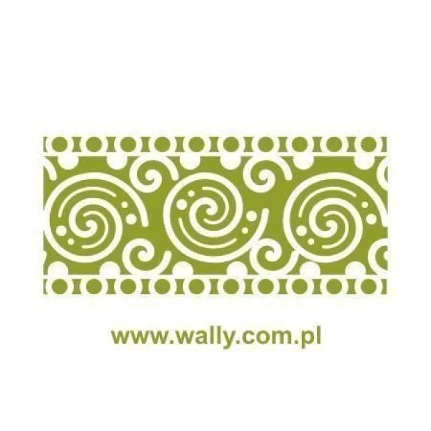 Mexican painting template 88 in vibrant green, perfect for enlivening boho-style spaces.