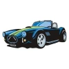 Stylish sports car sticker, perfect for the room of a young car enthusiast.
