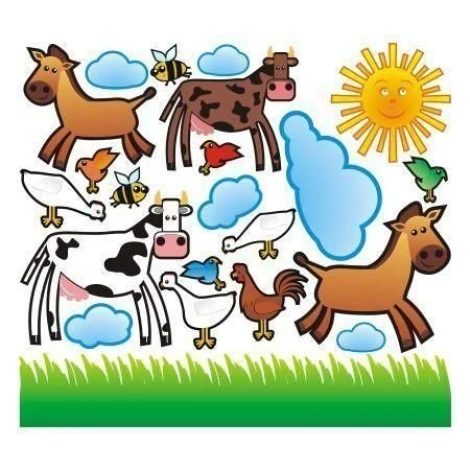 Set Of Stickers Animals 5