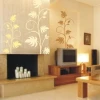 Elegant Japanese painting template 95 in a modern living room, adding subtle charm and harmonious atmosphere.