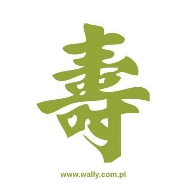 Longevity painting template in a harmonious green shade, perfect for creating a zen atmosphere in modern spaces.