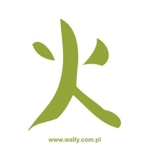 Japanese painting template fire 0757 in vibrant green, perfect for modern interiors.