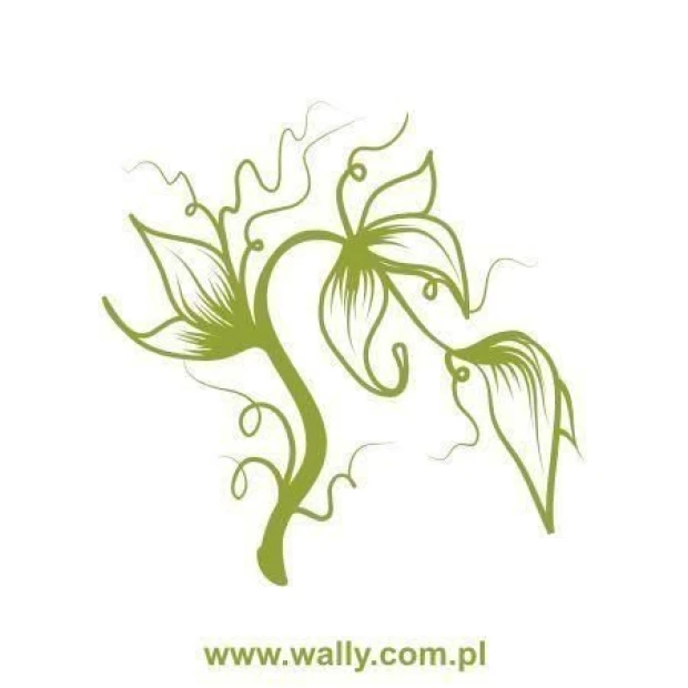 Stylish tree painting template 0778 in soft green tones, perfect for bringing nature indoors.