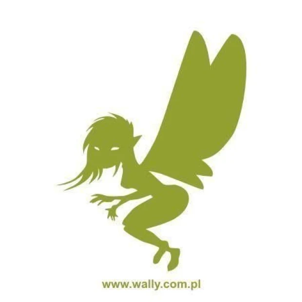 Magical elf painting stencil 0861, perfect for creating a whimsical atmosphere in a child\'s room.
