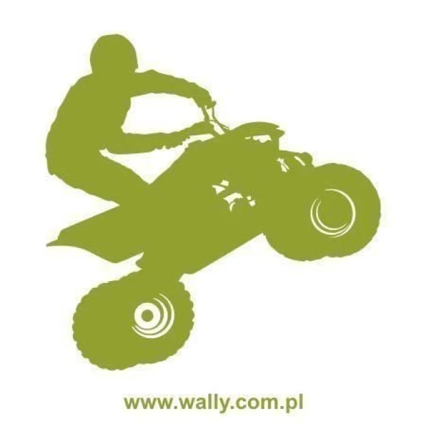 Dynamic painting template quad 0818 in vibrant green, perfect for a lively youth room.