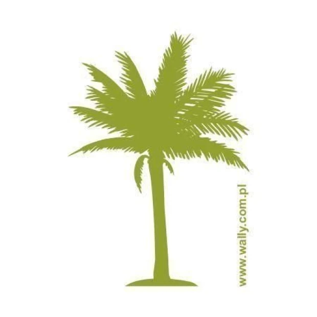 Elegant palm 0864 in vibrant green, perfect for modern interiors, adding a fresh touch.