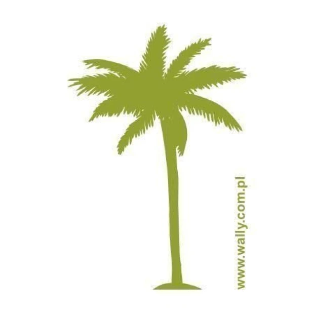 Stylish palm painting template 0866, perfect for creating a tropical vibe in modern interiors.