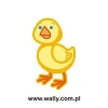 Cheerful pastel-colored chicken, perfect for children\'s rooms, adding joy and charm.