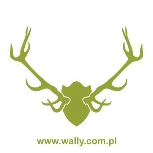 Painting template antlers 1065 - Graphic design featuring symmetrical antlers with distinct branches.