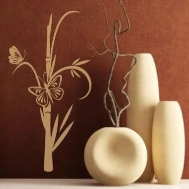 Elegant Japanese painting template 76, perfect for minimalist interiors, brings harmony and style.
