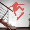 Skater 1023 painting template - Modern hallway design with light walls and wooden stairs.