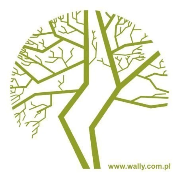 Tree-shaped painting template 1137 - Graphic design with branching limbs.