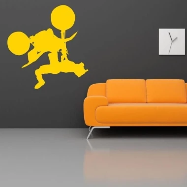 Dynamic motocross painting template in a modern living room, perfect for highlighting energy and passion.