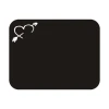 Chalk sticker 040 heart - Graphic design. Simple rectangular shape with a heart and arrow in the top left corner.