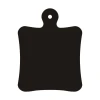 Chalk sticker 046 cutting board - Graphic design. Shape resembles a cutting board with rounded edges.
