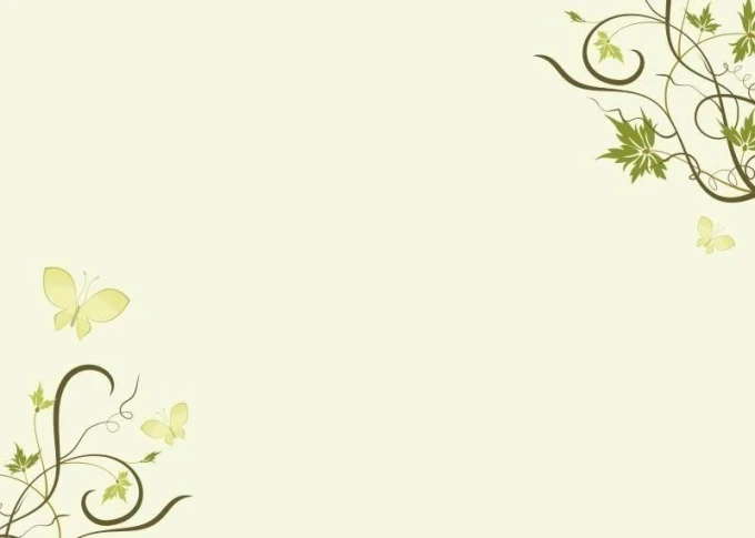 Dry-erase board 01X 061 with butterfly and leaf design on a light background.