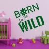 Painting template 02X 03 born to be wild 1709 - Decorated in a child\'s room with light walls and vibrant furniture.