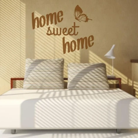 Painting template 02X 13 home sweet home 1720 - Bedroom decor with light walls and minimalist furniture.