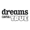 Painting template 02X 18 dreams come true 1718 - Graphic design with text in various styles and clear outlines.