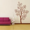 Sticker 03X 15 tree 1819 - Living room arrangement. Light-colored walls, sofa in purple shade.
