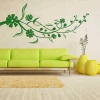 Sticker 03X 24 branch 1807 - Living room arrangement. Light-colored walls, green sofa, neutral shade rug.