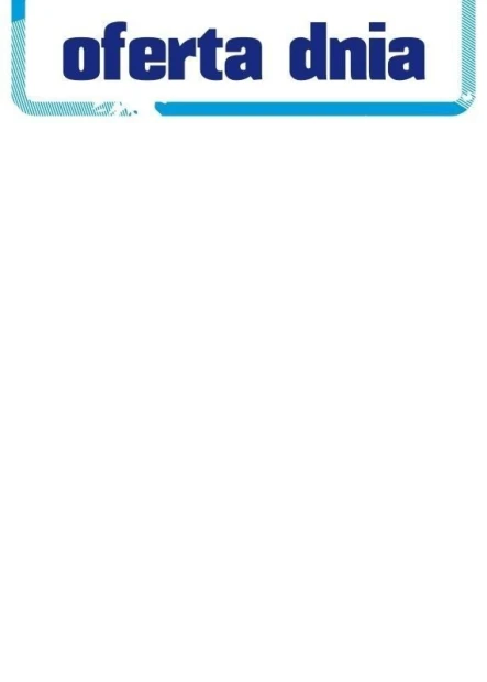Magnetic whiteboard 018 daily offer - Graphic design. Large, clear daily offer text in blue.