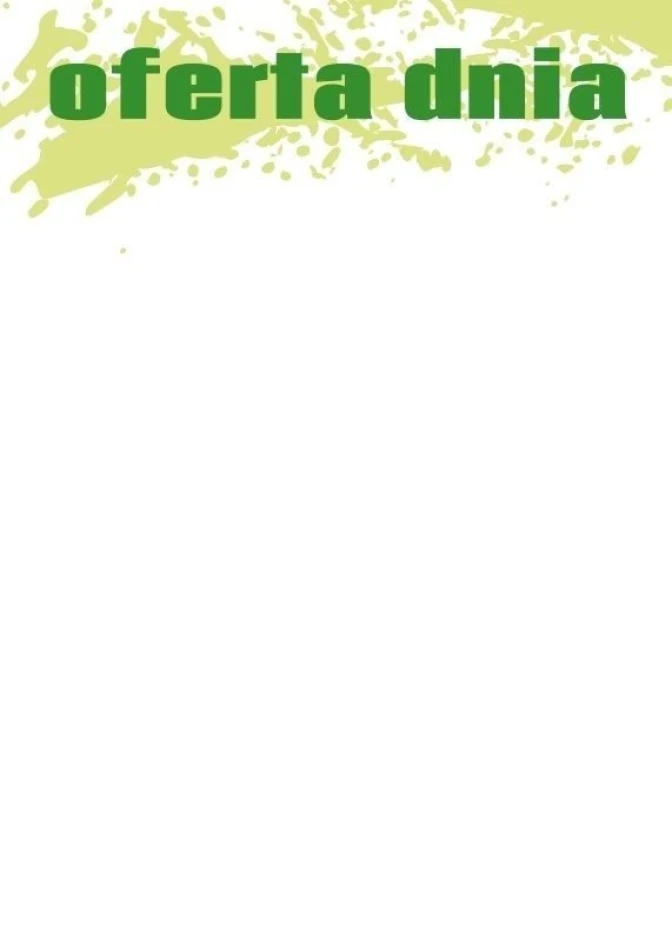 Magnetic whiteboard 019 daily deal - Graphic design. Green text on a white background with splashes.