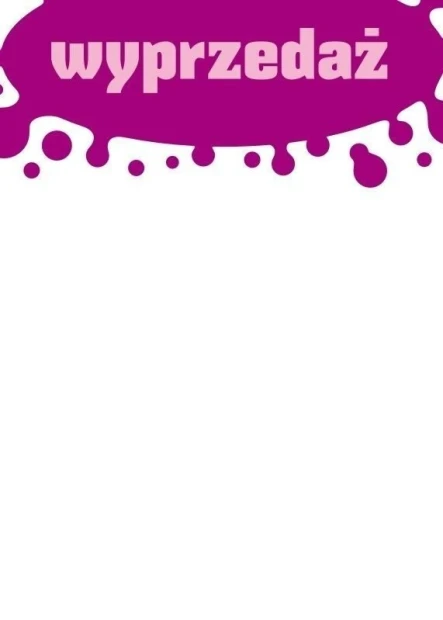 Magnetic whiteboard 023 sale - Graphic design with purple sale text on a white background with splashes.