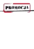 Magnetic whiteboard 027 promotion - Graphic design with red "PROMOTION" text on a white background and rectangular frame.