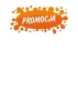 Magnetic whiteboard 028 promotion - Graphic design with orange "PROMOTION" text on a white background with a splash.
