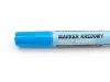 Toma TO-292 chalk marker in various colors - blue marker with a rounded tip on a white background.