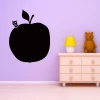 Stylish chalk sticker in the shape of an apple, perfect for a child\'s room, adding charm and creativity.
