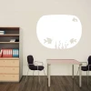 Whiteboard 061 aquarium - Office setup with light walls, wooden floor, and simple furniture.