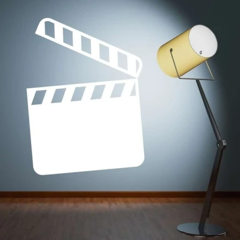 Whiteboard 013 in a room setting with light walls, wooden floor, and a standing lamp nearby.