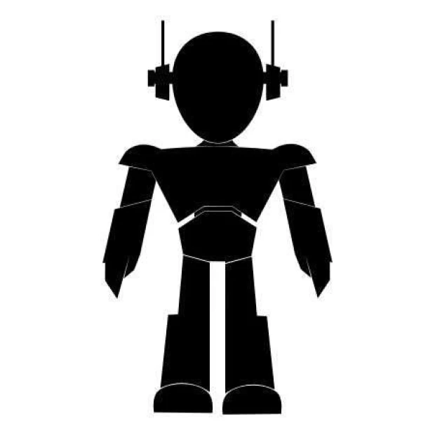 Robot 1845 Sticker