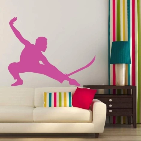 Sticker 03X 20 pieces of combat 1854 - Living room arrangement with light-colored walls, sofa, and lamp.