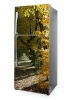 Autumn fridge wrap sticker P22 - Features a graphic of a tree-lined path in autumn colors.
