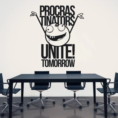 Painting template 02X 04 for procrastinators, featuring a bright office design with minimalist walls.