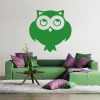 Painting template 02X 23 owl 1920 - Living room setup with light walls and furniture in shades of green and purple.