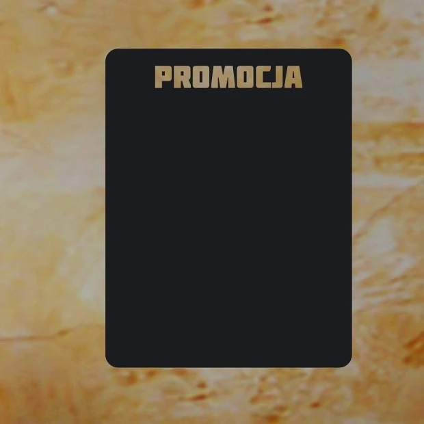 Chalk sticker promotion 083 - Simple rectangular design with PROMOTION text at the top.