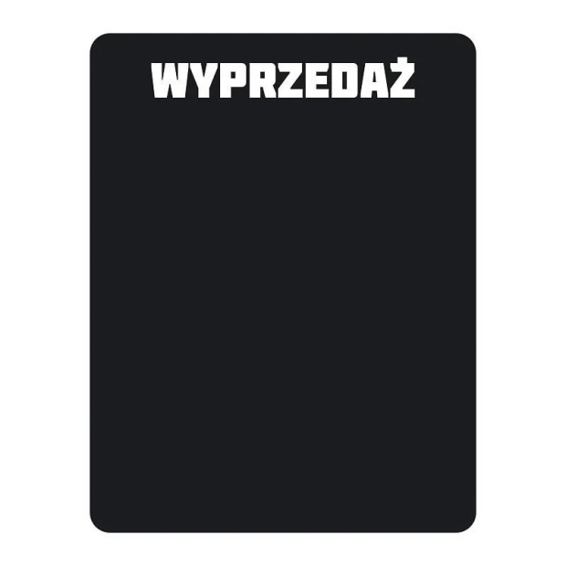 Chalkboard sale sticker 082 - Black rectangle with white "SALE" text at the top.